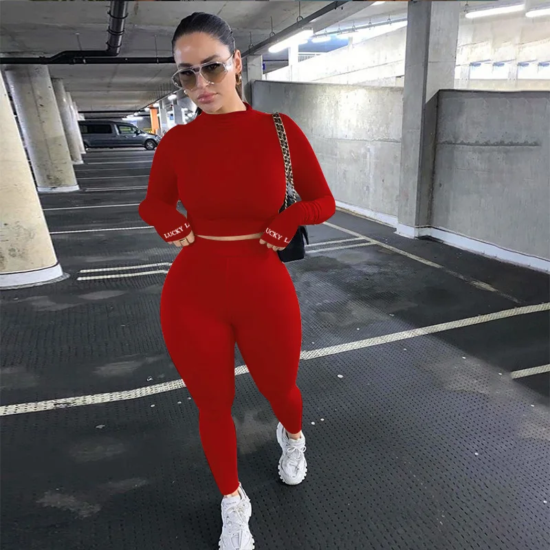 HXZC0570 Hi-Heart Letter Print Two Piece Sets Women 2020 Tracksuits High Waist Stretchy Sportswear Crop Tops+Leggings Lucky labe
HXZC0570 Hi-Heart Letter Print Two Piece Sets Women 2020 Tracksuits High Waist Stretchy Sportswear Crop Tops+Leggings Lucky labe
