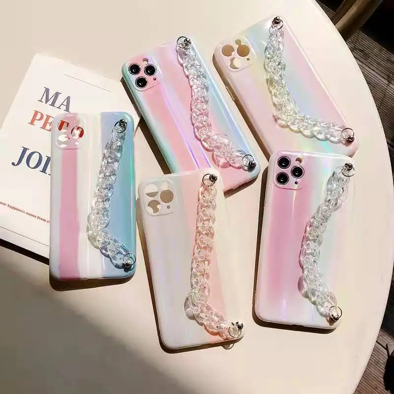 Aurora Discolour TPU Cell Phone Case For iPhone 11 Pro 12 pro max With Chain, Multiple colors
Aurora Discolour TPU Cell Phone Case For iPhone 11 Pro 12 pro max With Chain, Multiple colors