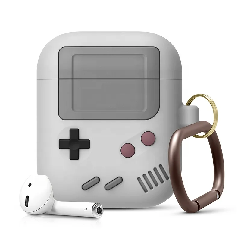Classic Handheld Game Console Design Case Compatible For Airpods 1 2, Waterproof Silicone Case for Airpod pro
Classic Handheld Game Console Design Case Compatible For Airpods 1 2, Waterproof Silicone Case for Airpod pro
