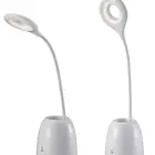 Foldable LED Desk Light Pen Container Bright LED Table Lamp