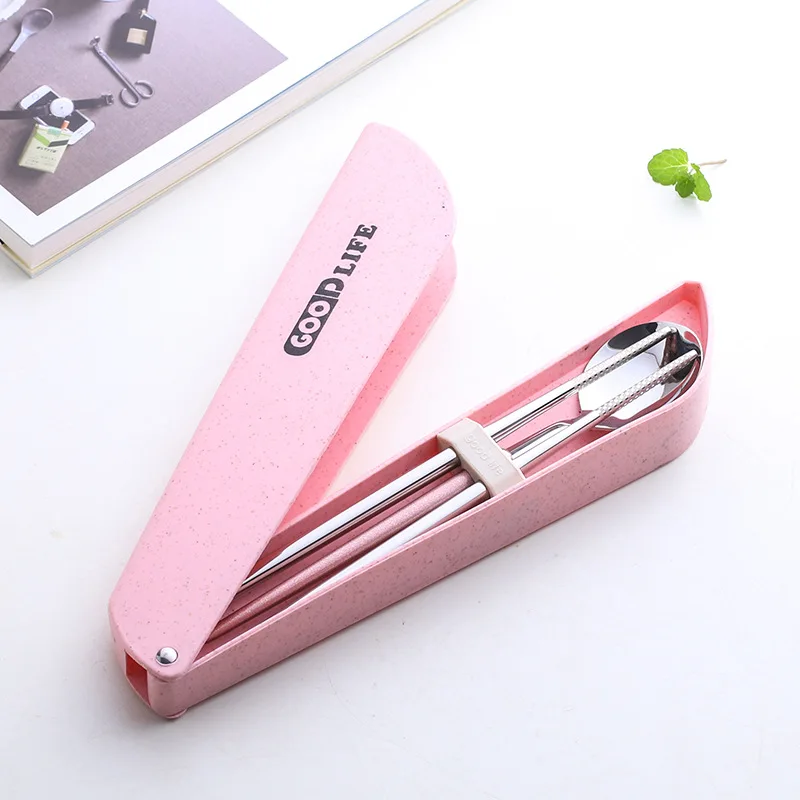 Colorful Camping Cutlery 304 Stainless Steel Travel Chopsticks Spoon Set, Blue/pink/green/purple
Colorful Camping Cutlery 304 Stainless Steel Travel Chopsticks Spoon Set, Blue/pink/green/purple