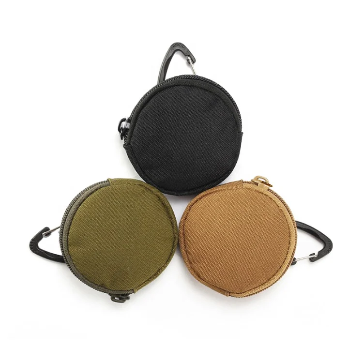 Small Round Wallet Women Men Multifunction Tactical Pouch Fashion Coin Purse With Buckle Outdoor Travel Earphone Case, Black, khaki, green
Small Round Wallet Women Men Multifunction Tactical Pouch Fashion Coin Purse With Buckle Outdoor Travel Earphone Case, Black, khaki, green