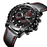 CRRJU Men's Sports Quartz Watches Luxury Luminous outdoor Military Leather Waterproof Watch Male Clock Relogio Masculino
CRRJU Men's Sports Quartz Watches Luxury Luminous outdoor Military Leather Waterproof Watch Male Clock Relogio Masculino