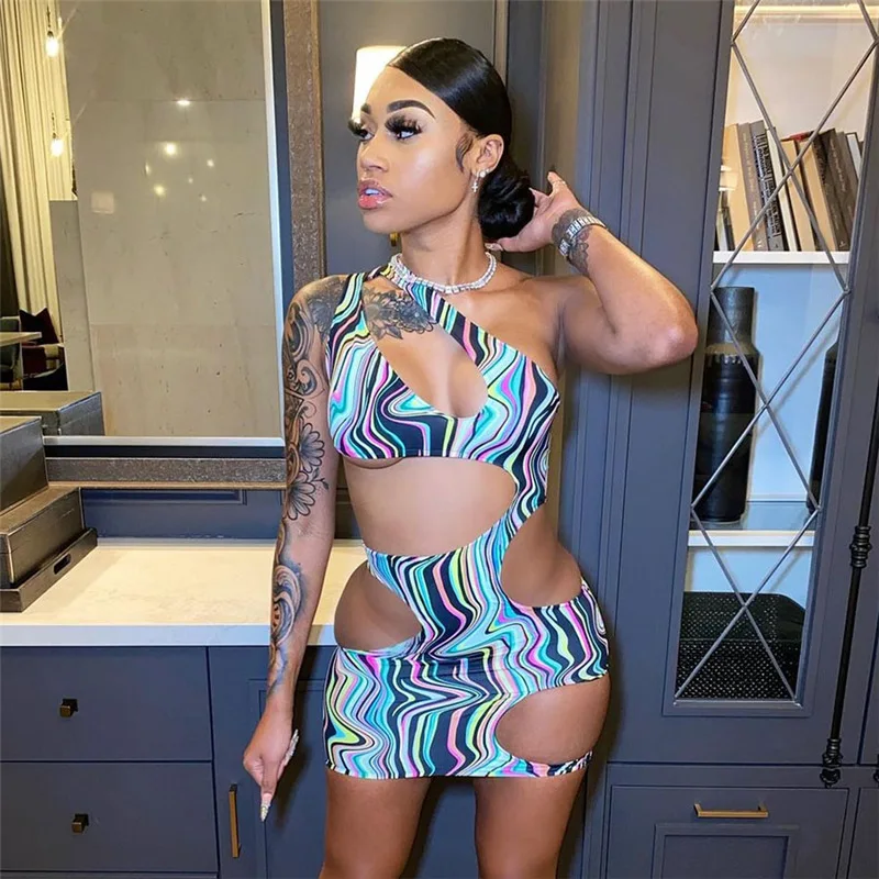 Wholesale new arrivals sexy club dresses summer women sleeveless hollow out print bodycon mini dress 2021, Photos show
Wholesale new arrivals sexy club dresses summer women sleeveless hollow out print bodycon mini dress 2021, Photos show