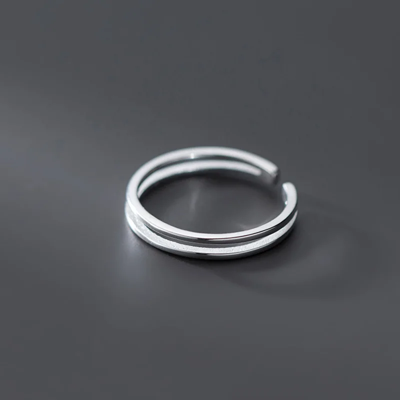 jewellery 925 sterling silver adjustable double layer open ring daily wear party female rings
jewellery 925 sterling silver adjustable double layer open ring daily wear party female rings