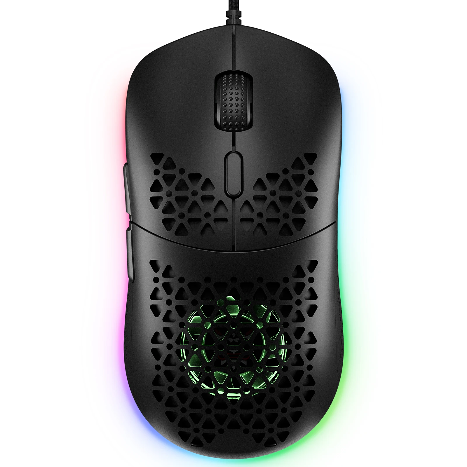 ONIKUMA CW911 Wired High Sensitivity Ergonomic Sweat-Resistant RGB Lighting Gaming Mouse, Black
ONIKUMA CW911 Wired High Sensitivity Ergonomic Sweat-Resistant RGB Lighting Gaming Mouse, Black