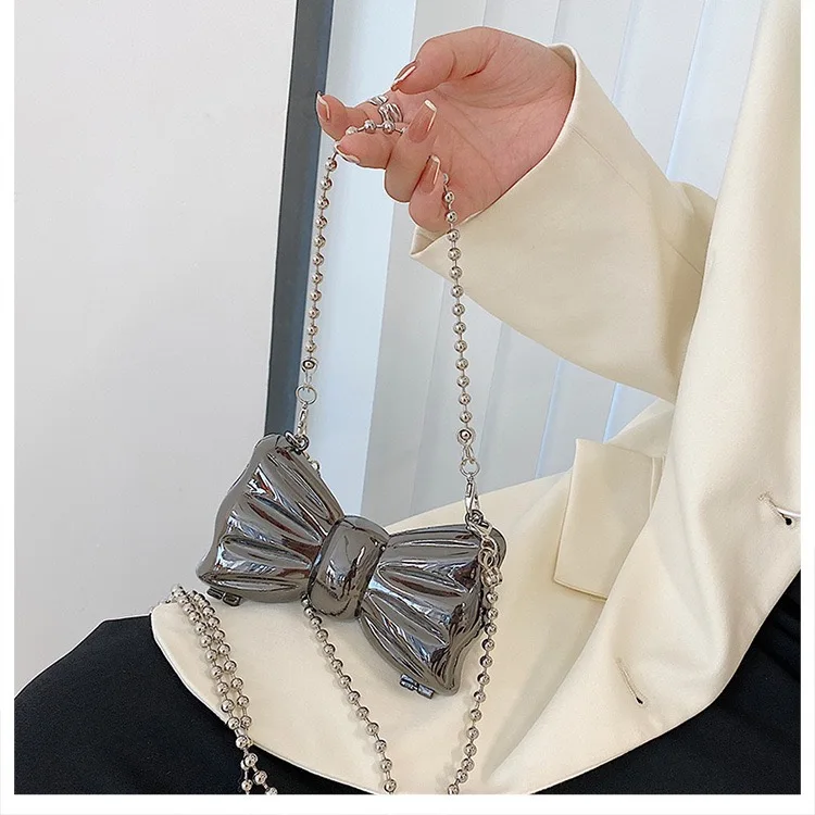 luxury party evening silicone cute tied bowknot bow tie coin coins purse mini bag handbag for girl ladies clutch purses 2021, Gold/ silver / gunmetal
luxury party evening silicone cute tied bowknot bow tie coin coins purse mini bag handbag for girl ladies clutch purses 2021, Gold/ silver / gunmetal