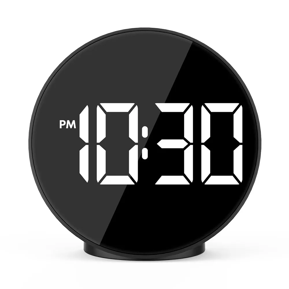 Digital Alarm Clock LED Voice Control Night Mode Electronic Watch Large Time Temperature Home Decor Table Clock
Digital Alarm Clock LED Voice Control Night Mode Electronic Watch Large Time Temperature Home Decor Table Clock
