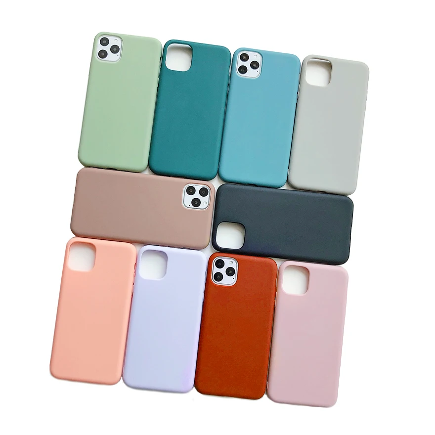 Solid Color Phone Case for iPhone 11 12 Pro Max XR X XS MAX Matte Black Blue Soft Luxury Case for iPhone SE 7 8 Plus TPU Cover, Many
Solid Color Phone Case for iPhone 11 12 Pro Max XR X XS MAX Matte Black Blue Soft Luxury Case for iPhone SE 7 8 Plus TPU Cover, Many