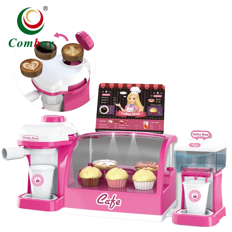 Coffee machine dessert water dispenser kitchen toy pretend play