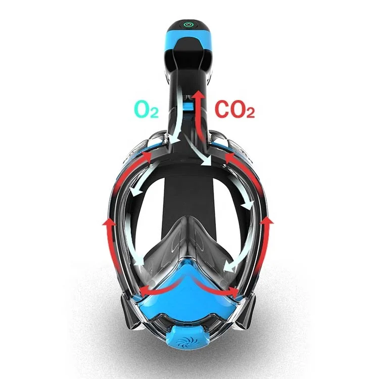 CO2 Reducing Breathing Snorkeling Mask scuba diving suit silicone mask scuba diving bcd, Black/blue/pink/green/light blue
CO2 Reducing Breathing Snorkeling Mask scuba diving suit silicone mask scuba diving bcd, Black/blue/pink/green/light blue