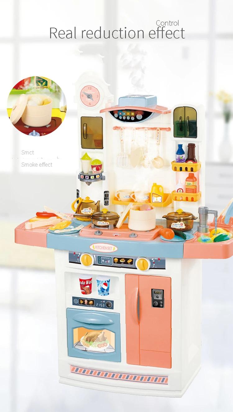 dwi kids musical spray play cooking games set miniature kitchen