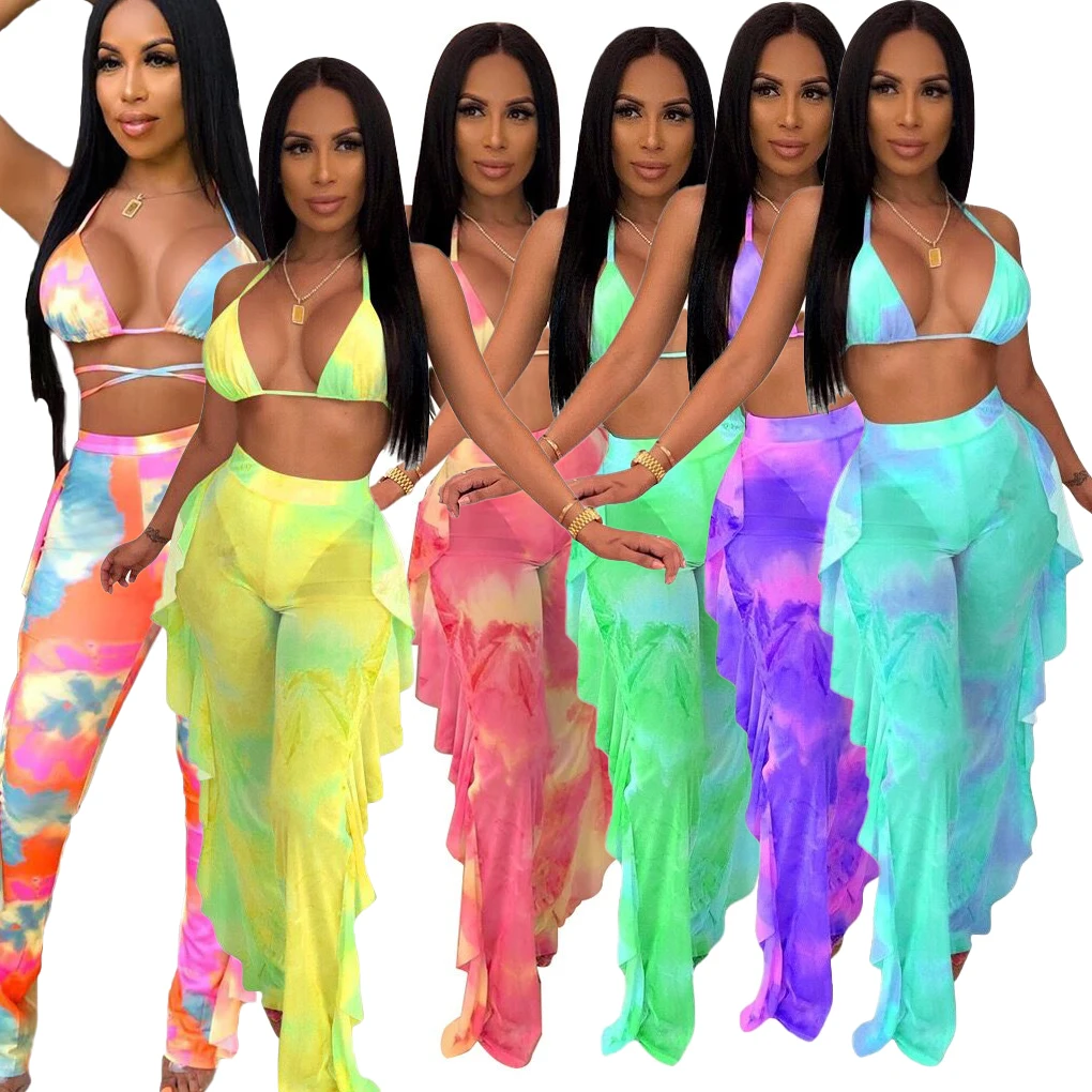 Women's Digital Printing Swimsuit Mesh Two-piece Suit Silk Two Piece Set European and American Sexy Full Length Polyester Skinny
Women's Digital Printing Swimsuit Mesh Two-piece Suit Silk Two Piece Set European and American Sexy Full Length Polyester Skinny