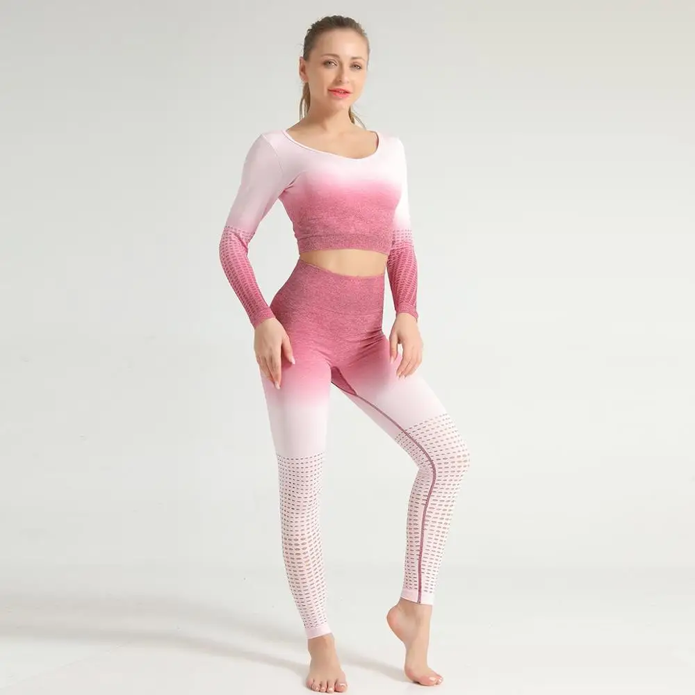 TOPKO New Style High Quality gym clothing Women high waist Seamless yoga fitness leggings long ombre sports bra set, Printing
TOPKO New Style High Quality gym clothing Women high waist Seamless yoga fitness leggings long ombre sports bra set, Printing