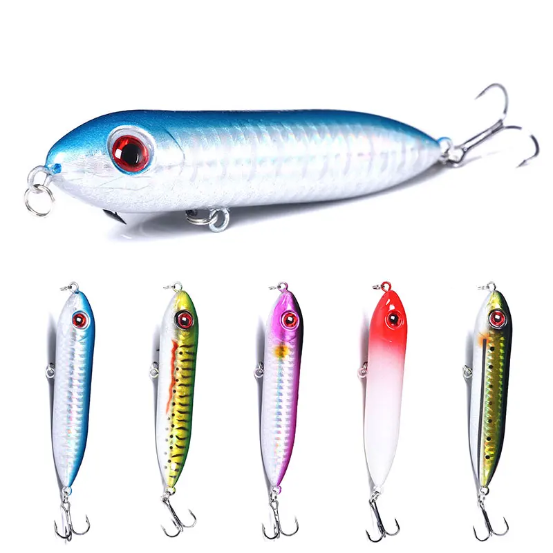 140mm Good Price factory hot pencil fishing lures Floating big pencil lure, 5 colors avaiable
140mm Good Price factory hot pencil fishing lures Floating big pencil lure, 5 colors avaiable