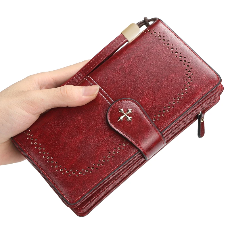 Baellerry 2019 wholesale Large capacity multi-function clutch wallets for women, Ladies Long CELL phone bag with handle strap, Black,blue,gray,red,pink,purple
Baellerry 2019 wholesale Large capacity multi-function clutch wallets for women, Ladies Long CELL phone bag with handle strap, Black,blue,gray,red,pink,purple