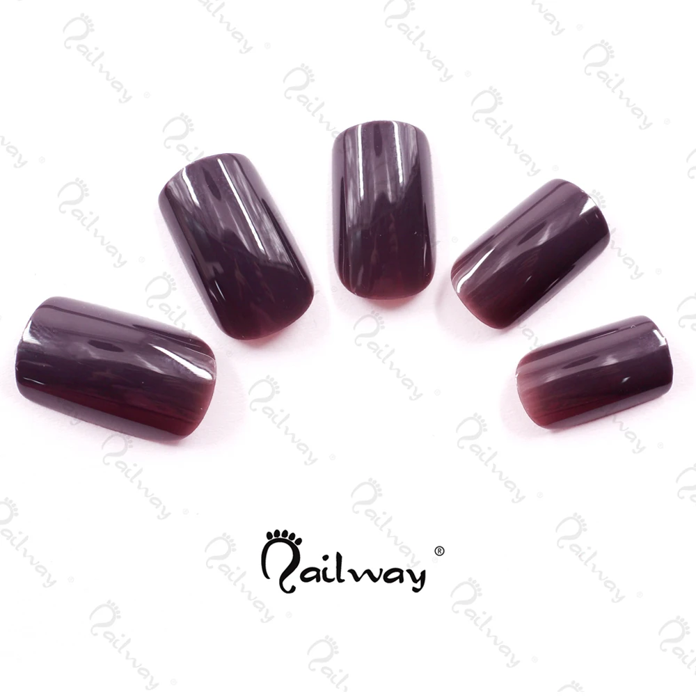 24 pcs Square Chocolate Pure Color False Nails Shiny Artificial Nails Full Cover Acrylic Impress Nails With Glue Tube
24 pcs Square Chocolate Pure Color False Nails Shiny Artificial Nails Full Cover Acrylic Impress Nails With Glue Tube