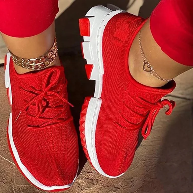Hot Selling Chunky Women Shoes Platform Ladies Mesh Large Size 43 Soft Pumps Thick Bottom Lace Strap Breathable Sports Sneakers, Red, black, gray
Hot Selling Chunky Women Shoes Platform Ladies Mesh Large Size 43 Soft Pumps Thick Bottom Lace Strap Breathable Sports Sneakers, Red, black, gray