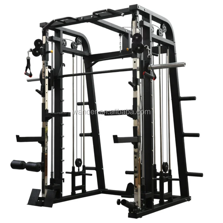 Good Price Multi-Functional Home Use Fitness Equipment Smith Machine Squat rack Power Rack
Good Price Multi-Functional Home Use Fitness Equipment Smith Machine Squat rack Power Rack