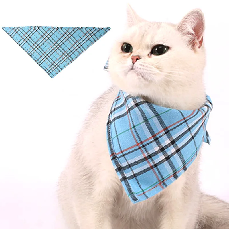 Wholesale Pattern Customized Plaid Pet Triangle Scarf Poly-cotton Cat Scarf Printed Dog Bandana, 4 colors
Wholesale Pattern Customized Plaid Pet Triangle Scarf Poly-cotton Cat Scarf Printed Dog Bandana, 4 colors