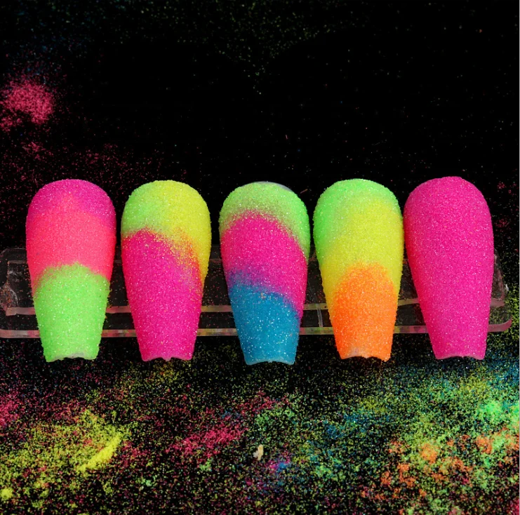 6 neon Colors paper box packing Nail Art Decoration Make Up Shimmer Dust Acrylic sugar Glitter Powder, 6 colors
6 neon Colors paper box packing Nail Art Decoration Make Up Shimmer Dust Acrylic sugar Glitter Powder, 6 colors