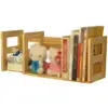 Multi-Function Cabinet Solid Wood Small Bookshelf, Table Shelf Books