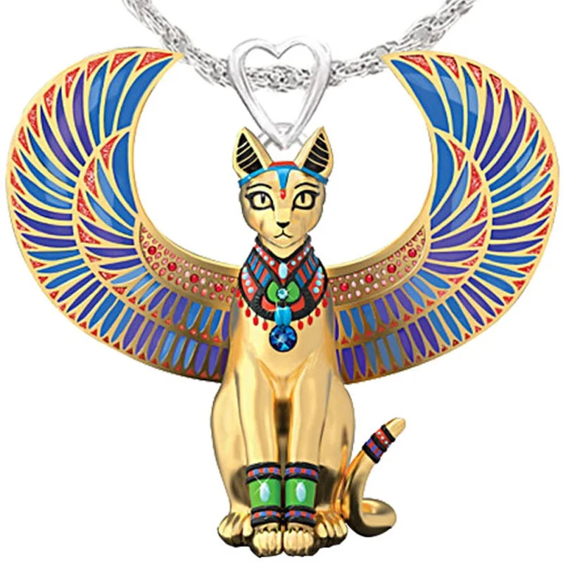 Exquisite cartoon pharaoh style animal pendant sphinx jewelry pharaoh necklace cartoon
Exquisite cartoon pharaoh style animal pendant sphinx jewelry pharaoh necklace cartoon