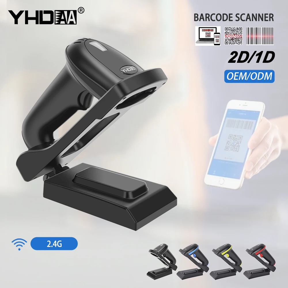 Wireless 2D Barcode Reader With Charge Base QR Bar code Scanner 2.4G WIFI 2600MAH Battery mobile phone scanner
Wireless 2D Barcode Reader With Charge Base QR Bar code Scanner 2.4G WIFI 2600MAH Battery mobile phone scanner