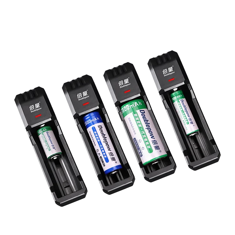 

Single Slot 18650 battery li ion 3.7 V 18650 26650 16340 14500 10440 lithium battery 3.7 V battery charger with USB interface
