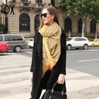 Luxury Wholesale Crinkle Chiffon Printed Silk Scarves in Bulk