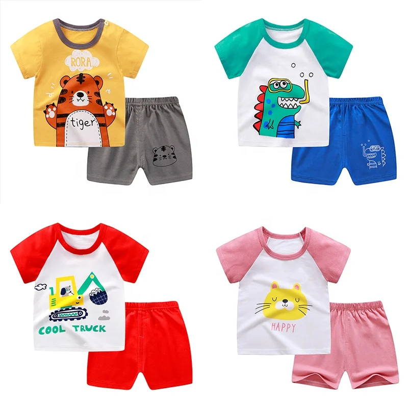 Children's clothes suit summer baby boy clothes suit T-shirt short 2 pieces of casual cotton spring
Children's clothes suit summer baby boy clothes suit T-shirt short 2 pieces of casual cotton spring