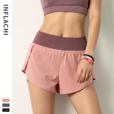 Double layer Athletic Gym high waist Yoga Pants Quick-dry Womans Shorts Running Fitness Gym Yoga Shorts with liner Pockets
Double layer Athletic Gym high waist Yoga Pants Quick-dry Womans Shorts Running Fitness Gym Yoga Shorts with liner Pockets
