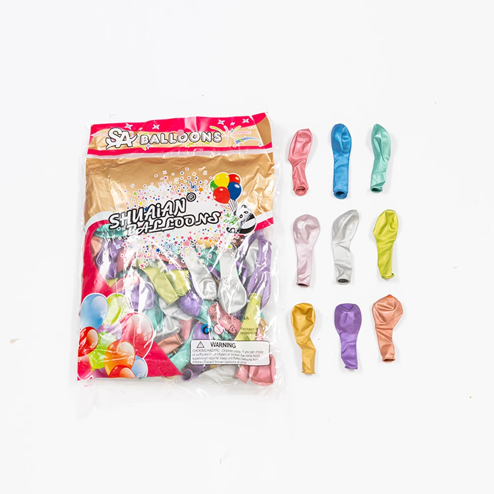 Wholesale Party Wedding Decoration Inflatable 5 Inch colored chrome metal latex balloons
Wholesale Party Wedding Decoration Inflatable 5 Inch colored chrome metal latex balloons