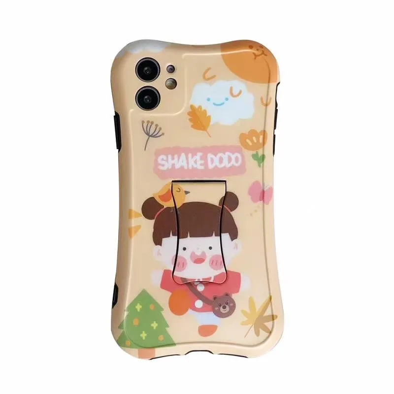 3D Cartoon Jungle bear Silicone Soft Phone Case for iPhone 12 Case With Invisible Bracket, Colors optional
3D Cartoon Jungle bear Silicone Soft Phone Case for iPhone 12 Case With Invisible Bracket, Colors optional
