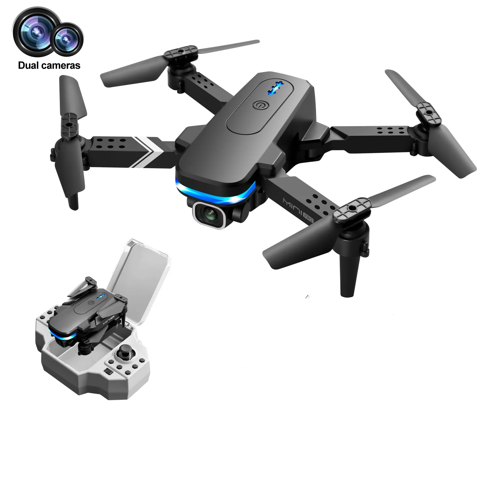 Radio Control Toys 4K With Hd Camera Wide Angle Wifi Fpv Rc Mini Quadcopter Professional Folding Drone
Radio Control Toys 4K With Hd Camera Wide Angle Wifi Fpv Rc Mini Quadcopter Professional Folding Drone