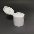 24/415 transparent bottle flip top water bottle cap for cosmetic bottle