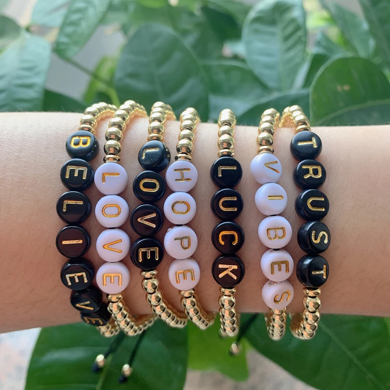 Wholesale custom name bracelet diy alphabet letter bracelet name bracelet personalised, Gold,silver,black,rose gold
Wholesale custom name bracelet diy alphabet letter bracelet name bracelet personalised, Gold,silver,black,rose gold