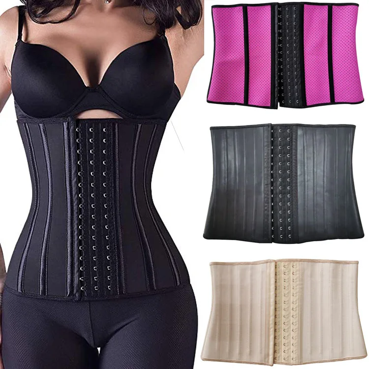 Women's Latex Waist Trainer Breathable Body Sculpting Belt Weight Loss Shaped Corset, Custom color
Women's Latex Waist Trainer Breathable Body Sculpting Belt Weight Loss Shaped Corset, Custom color