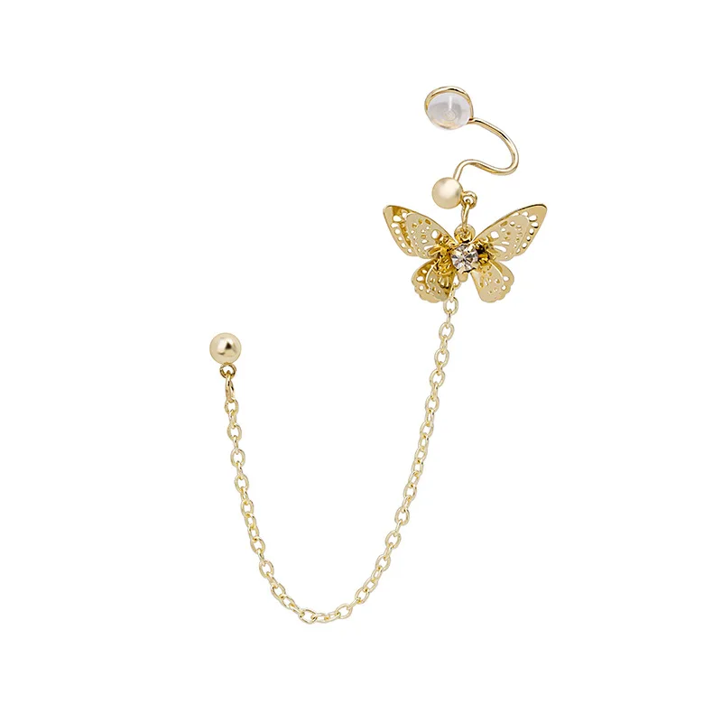 Charm Butterfly Drop Earrings Shiny Earring Long Chain for Women girl Fashion Jewelry Accessories Gold/Silver
Charm Butterfly Drop Earrings Shiny Earring Long Chain for Women girl Fashion Jewelry Accessories Gold/Silver