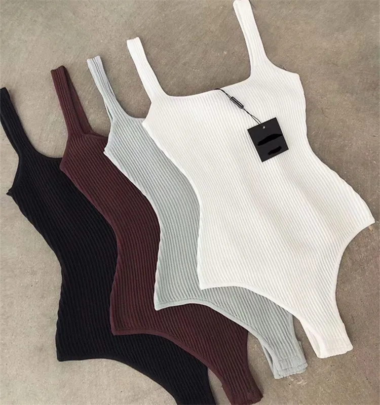High Quality Women rib knitted stretch fabric square neck shape sleeveless womens one piece jumpsuits bodysuits, Select
High Quality Women rib knitted stretch fabric square neck shape sleeveless womens one piece jumpsuits bodysuits, Select