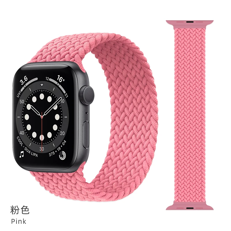 Fashion Nylon Woven Elastic Strap for Apple Watch SE Band Series 6 5 4 3 Bracelet for iWatch 40mm 44mm 38/42mm Lightweight band
Fashion Nylon Woven Elastic Strap for Apple Watch SE Band Series 6 5 4 3 Bracelet for iWatch 40mm 44mm 38/42mm Lightweight band