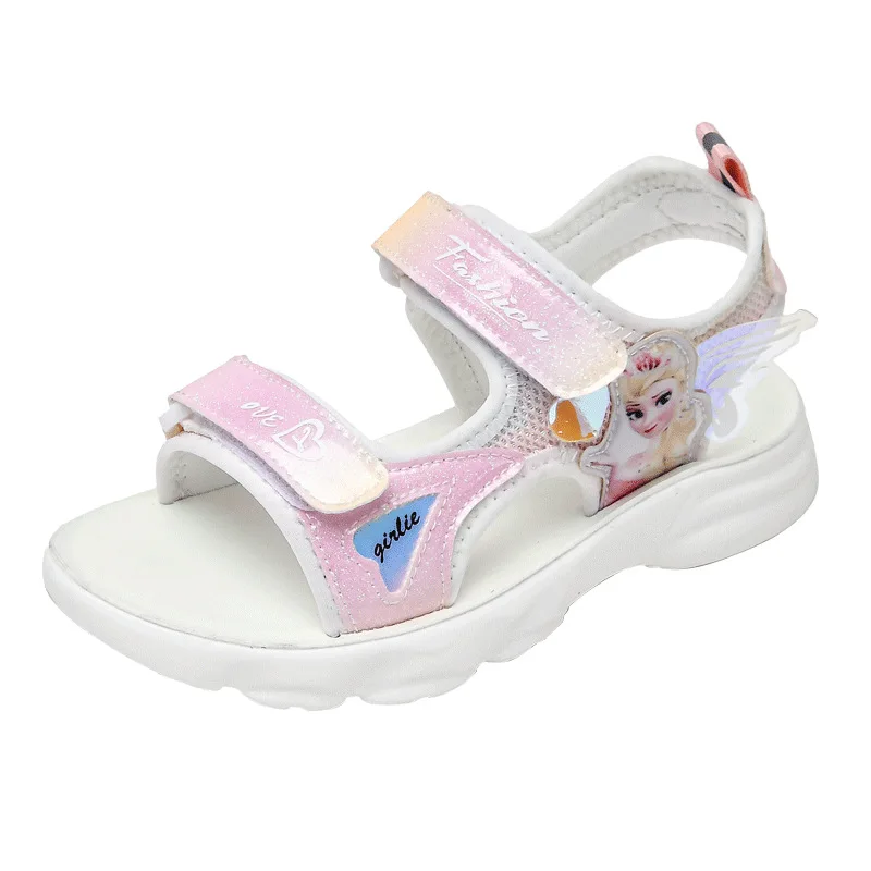 Fashion new girls sandals summer girls beach shoes student cartoon soft-soled princess shoes children's non-slip sandals
Fashion new girls sandals summer girls beach shoes student cartoon soft-soled princess shoes children's non-slip sandals