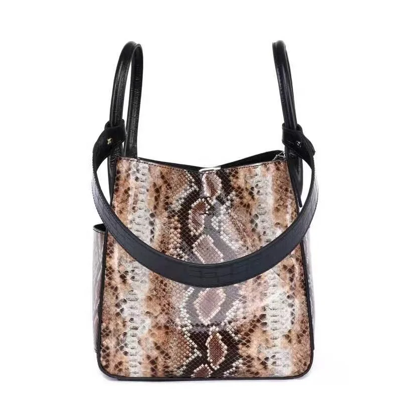 New Niche Handbag Snake Pattern Bucket Bag Vintage Leather Wings Bag Bucket Bag, More
New Niche Handbag Snake Pattern Bucket Bag Vintage Leather Wings Bag Bucket Bag, More