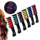 Non-toxic Washable Temporary Hair Color Cream Hair Chalk Color Comb