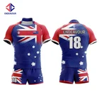 Custom low mow sublimation custom rugby shirt jersey uniform new zealand for man