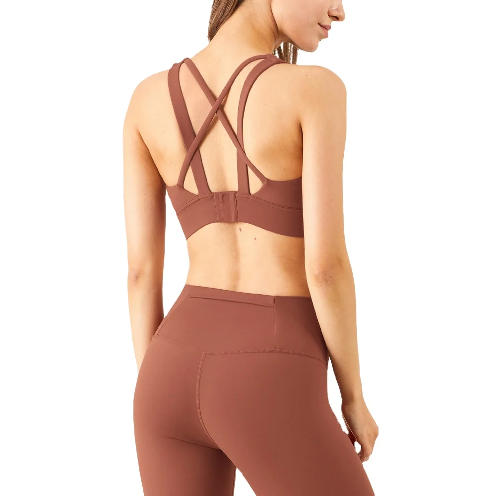 Adjustable Woman Fitness Yoag Bra Strappy Back Sports Recerback Bra Women High Support Premium Sport Bra, 4 colors available
Adjustable Woman Fitness Yoag Bra Strappy Back Sports Recerback Bra Women High Support Premium Sport Bra, 4 colors available