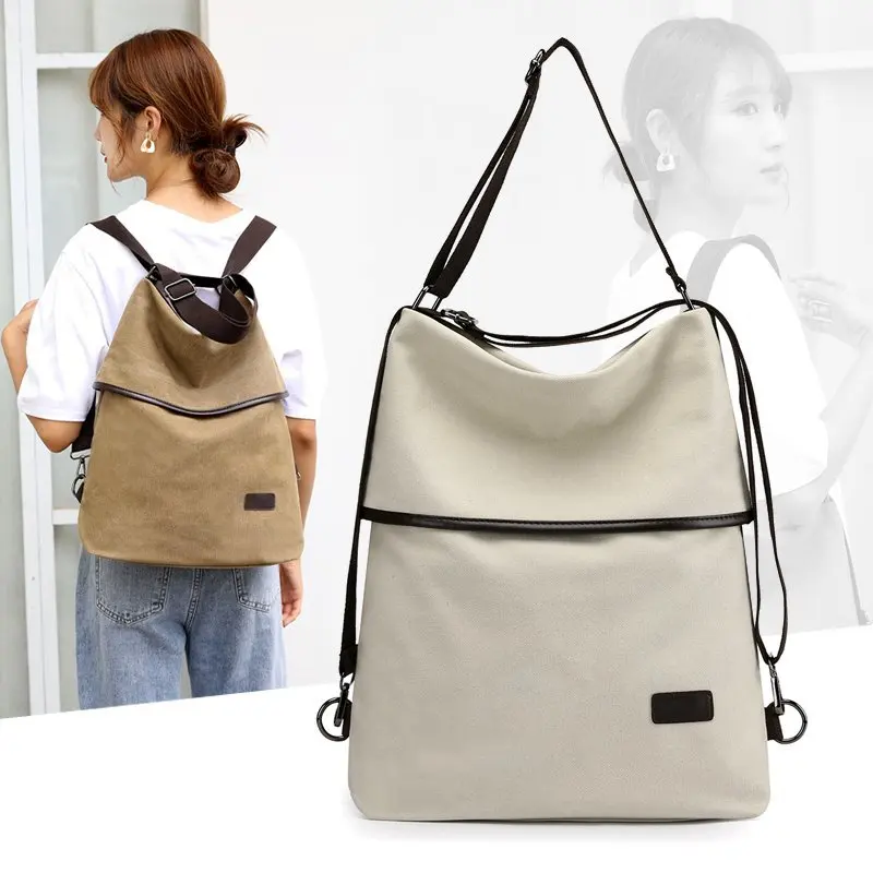 2021 new Detachable Hooks multifunction Canvas Backpack Casual Handbags for Women Shoulder Bag, Customized color
2021 new Detachable Hooks multifunction Canvas Backpack Casual Handbags for Women Shoulder Bag, Customized color