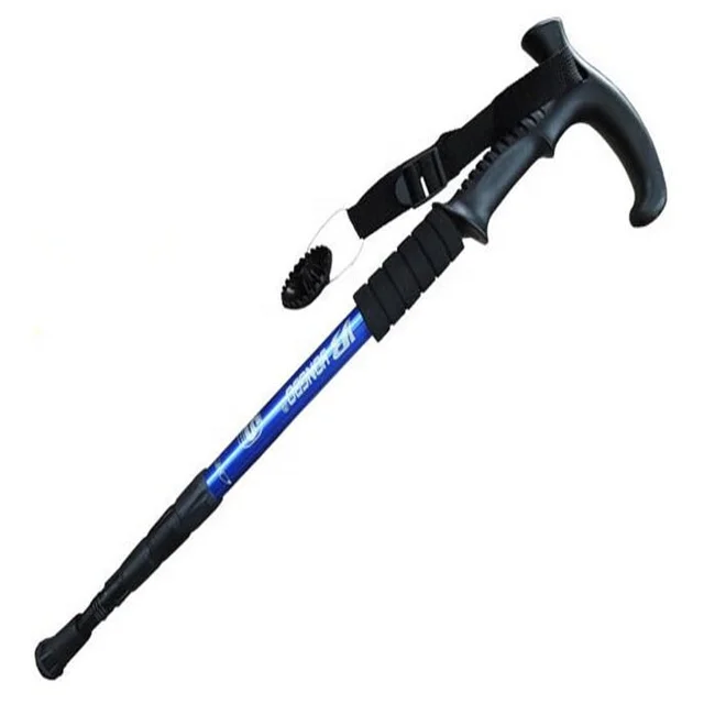 Realsin Field survival tool Shock absorbers high - strength aluminum alpenstock T - handle bent cane
Realsin Field survival tool Shock absorbers high - strength aluminum alpenstock T - handle bent cane