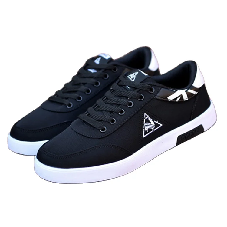 Fashion cheap rubber soles sport canvas rubber shoes, Black and white, black and blue, black and red
Fashion cheap rubber soles sport canvas rubber shoes, Black and white, black and blue, black and red