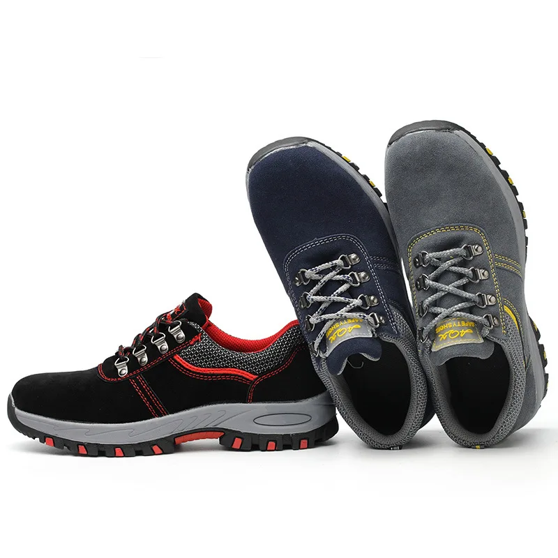 European standard genuine leather waterproof casual oil resistant safety shoes for men
European standard genuine leather waterproof casual oil resistant safety shoes for men